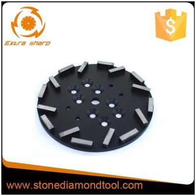 10 Inch Diamond Concrete Grinding Tool Plate for Edco Grinder