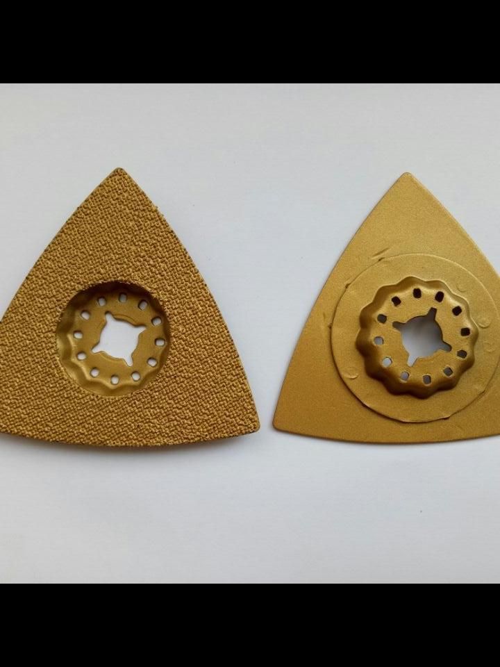 Agressive Vacuum Brazed Diamond Polishing Pads for Granite Marble