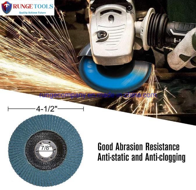 4.5" Inch 115mm Grinding Wheel Flap Discs Nylon Polishing Disc Felt Polishing Disc for Stainless Steel Metal