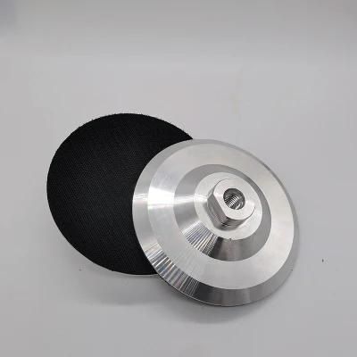 100mm 4 Inch Aluminum Backer Pad for Diamond Polishing Pads Holder Backing Stone Marble Concrete Floor Quartz Emery