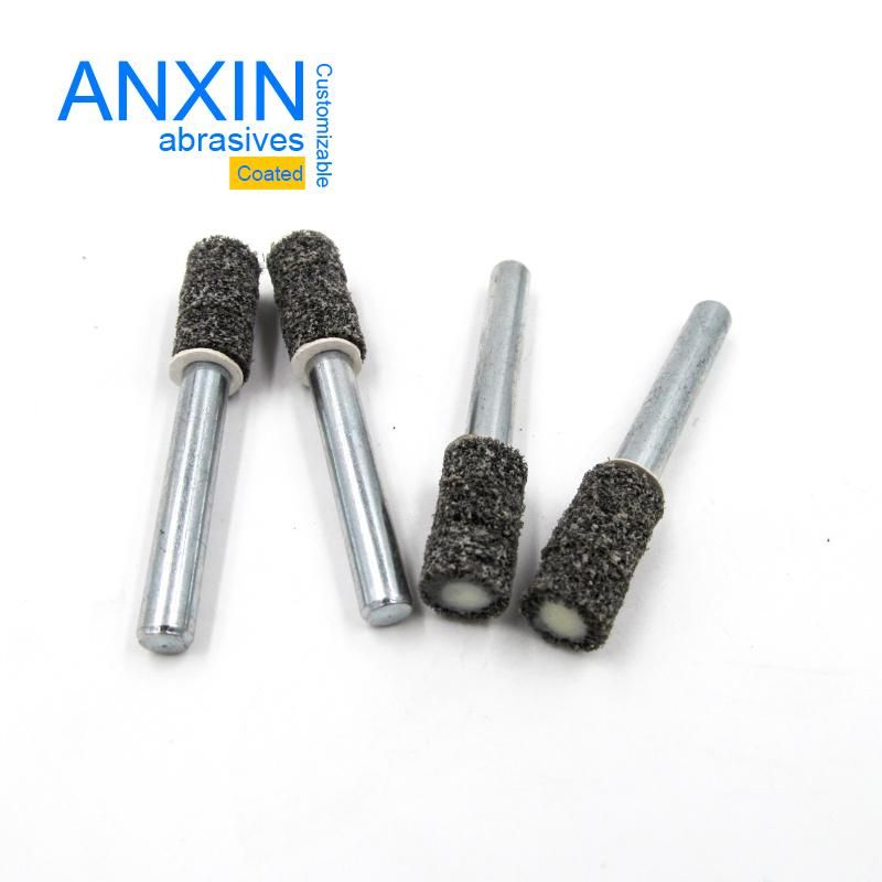 Unitized Convolute Grinding Wheel with Shaft Shank