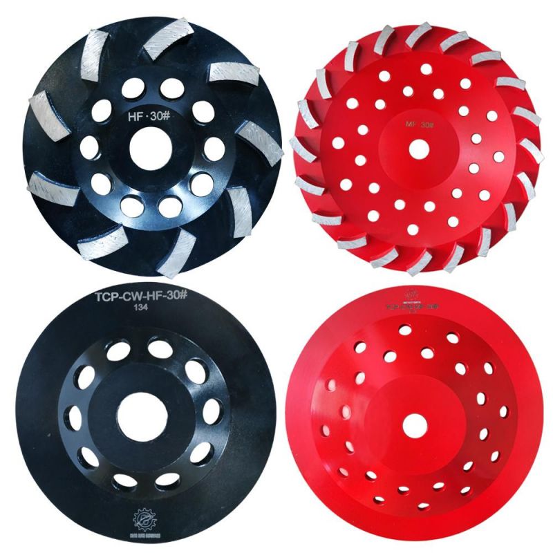 Radial Type Diamond Concrete Grinding Cup Wheels