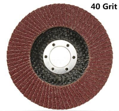 Power Tools 4 Inch 80 Grit Grinding Angle Grinder Aluminum Oxide Abrasive Flap Discs