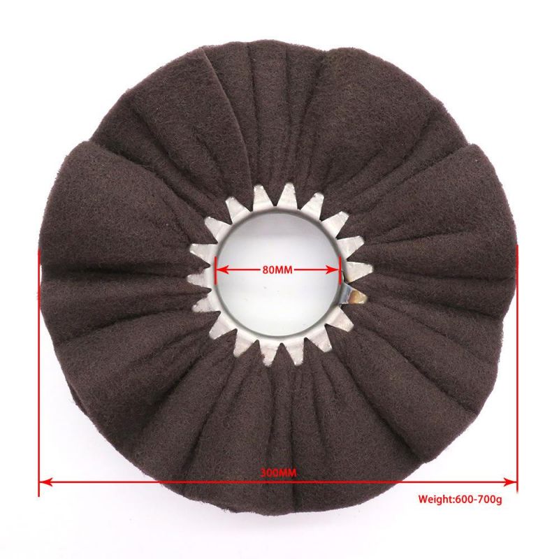 300mm Ventilated Discs in Non-Woven Abrasive for The Satin Finish and Finishing of Metal Parts