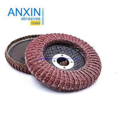 Half Curved Flap Disc with Ceramic