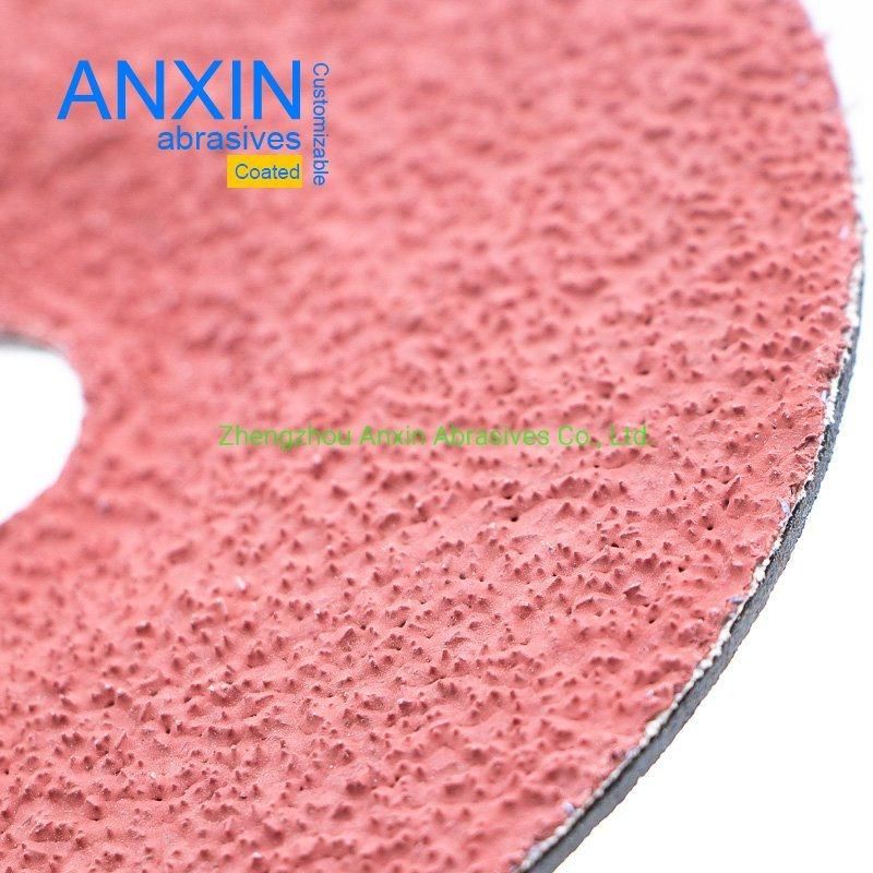 Ceramic Fiber Disc with Cubitron II Abrasive Grain