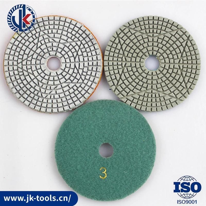 100mm China Diamond Wet Polishing Pad for Stone