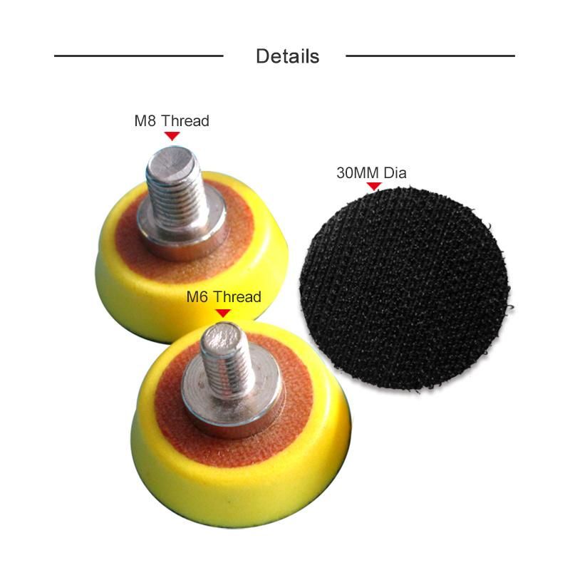 1.2 Inch 30mm Sanding Disc Backing Pad Sanding Backup Pad Abrasive Tools for Polishing & Grinding