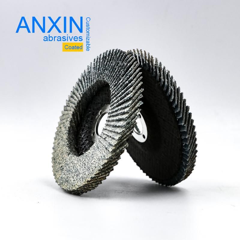 Coated Ceramic Flap Disc for Anti-Clogging