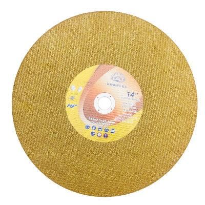 14inch Resin Bond Metal Steel 2 Nets Abrasive Cut-off Disc Cutting Wheel