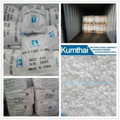 White Corundum Fused Alumina Wa Wfa for Sandblasting Abrasives