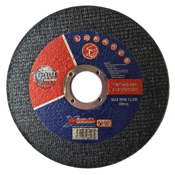 4.5inch Abrasive Cutting Wheel Cut-off Disc Asia Middle East Market T41 115*1.0*22mm