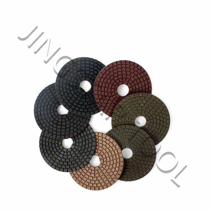 Diamond Flexible Polishing Pad for Granite Quartz Ceramic Concrete and Glass