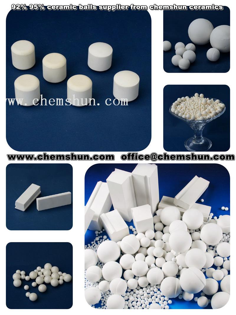Wear Resistant Alumina Cylinder Blocks Liners with Low Abrasion Loss