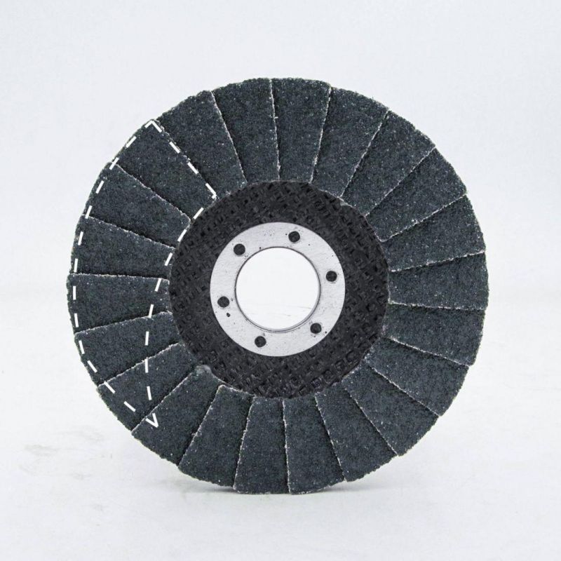 4.5" 5" Flexible Flap Disc Ceramic Abrasive Grain Grinding Wheel Grind Steel