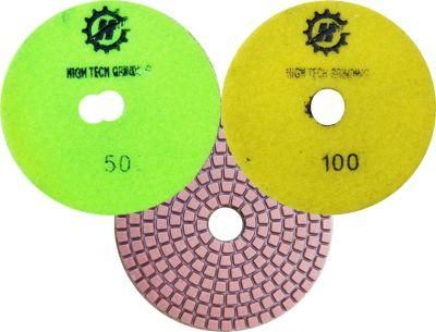 4inch High Quality Concrete Rein Polishing Pads for Concrete