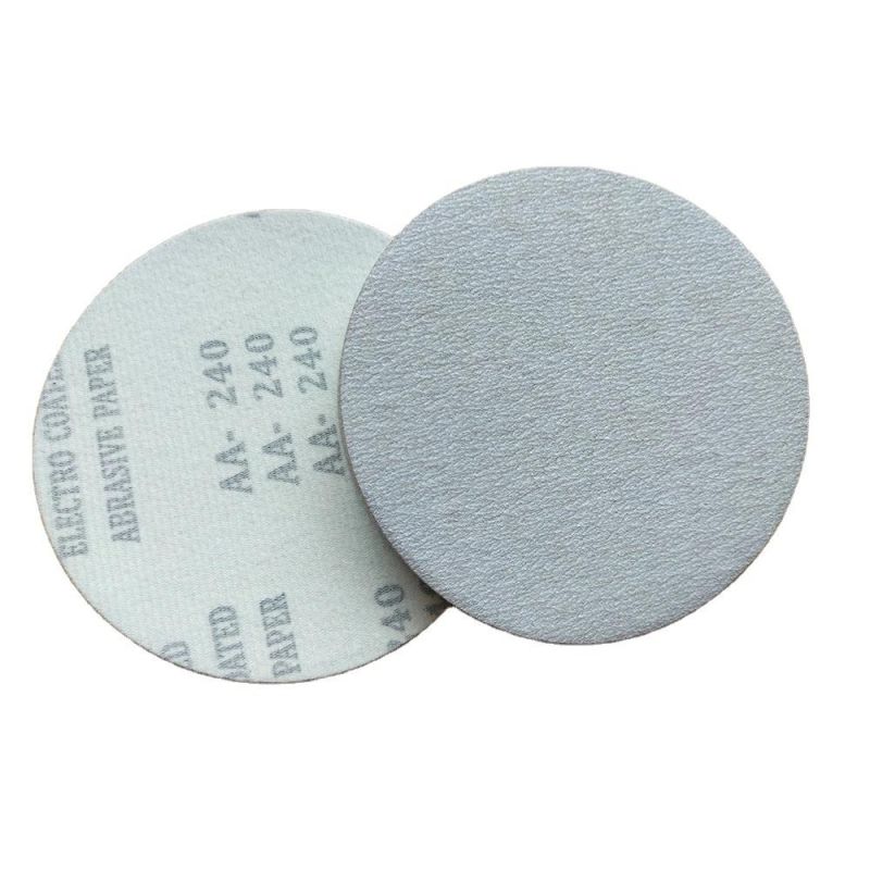 Custom Size Velcro Dry Round Sand Paper Hook and Loop for Automobile Grinding Surface