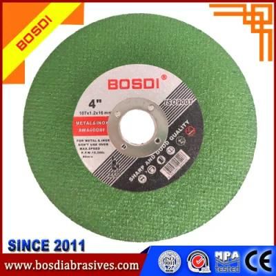 Abrasive Cutting Wheel for Stainless Steel, Cut off Disc