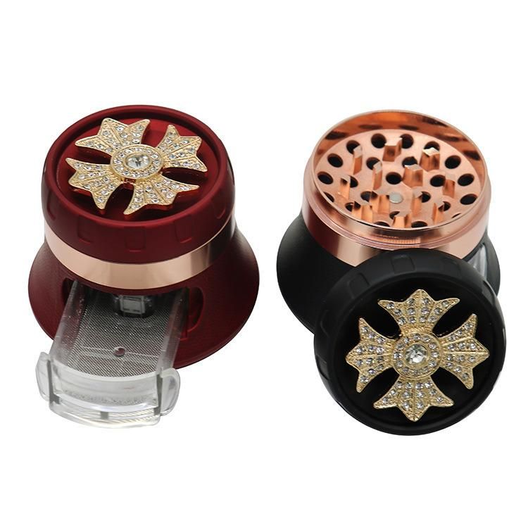 Made in China UFO Herb Grinder with Drawer