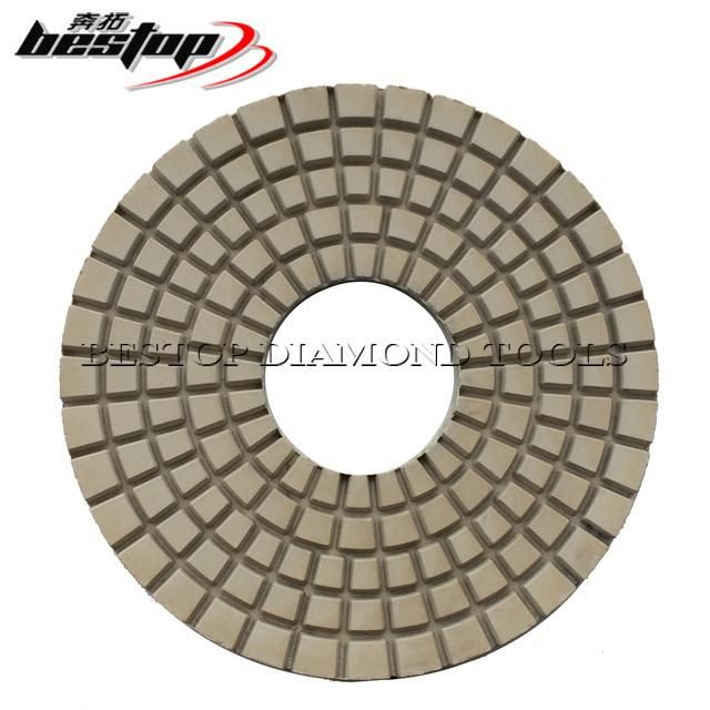 D150mm Diamond Floor Dry Concrete Terrazzo Polishing Pads
