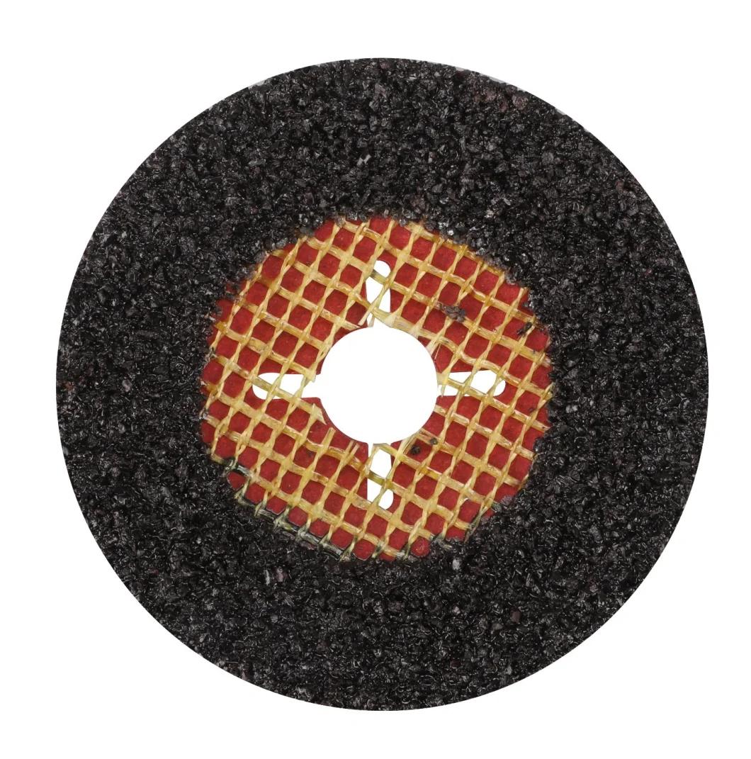 Aluminum Oxide Abrasive Fiber Metal Sanding Flap Disc for Polishing