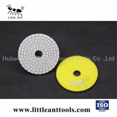 100mm Wet Diamond Polishing Pad for Stone Grinding Pad Wet Use