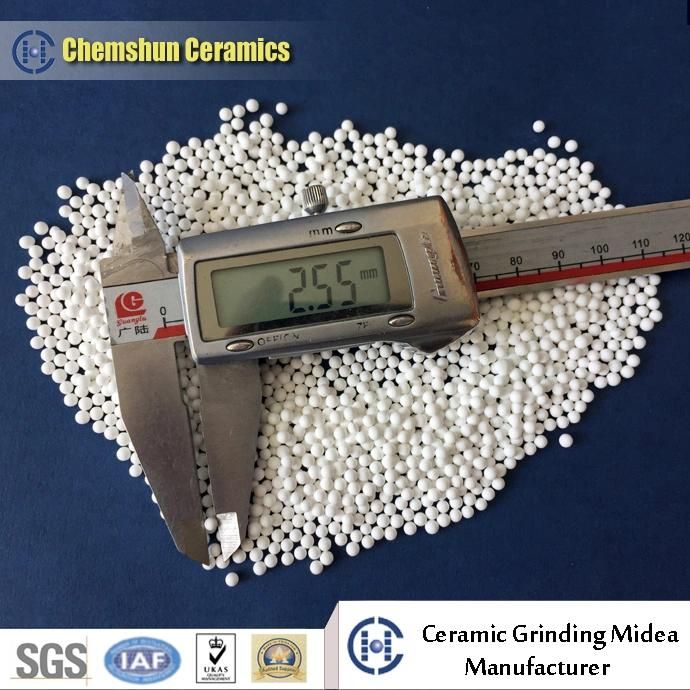 High Zirconia Plus Alumina Oxide Ceramic Grinding Ball CS52 as Ceramic Media for Superfine Mill