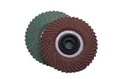 4&quot; 60# Chinese Manufacturer Alumina Flower Radial Flap Disc with Long Service Life as Abrasive Tooling for Polihsing Grinding in Korea Market
