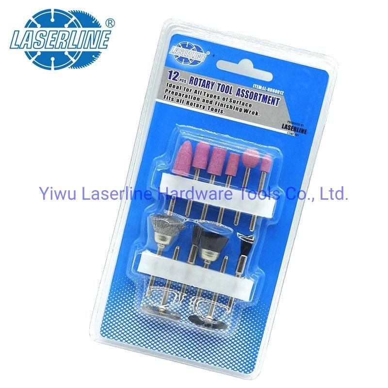 12PCS Mini Rotary Power Drill Tool Accessory Kit Set