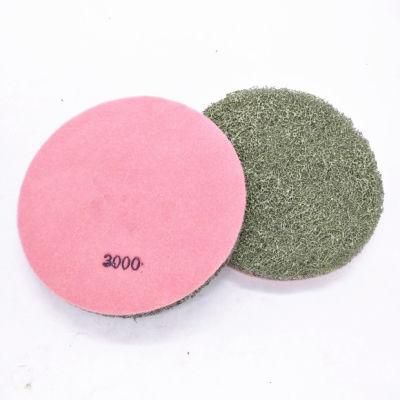 Customized Size Animal Hair Resin Diamond Polishing Burnishing Pads