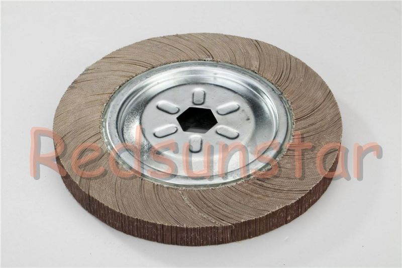 Abrasive Sanding Wheel for Polishing Chrome Pieces