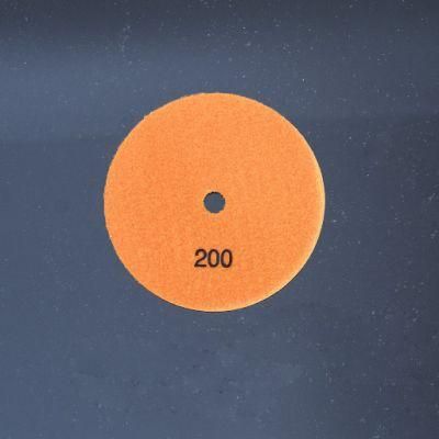 Qifeng Manufacturer Power Tools 7-Step 5 Inch Diamond Abrasive Tool Dry Polishing Pads Disc for Marble Granite