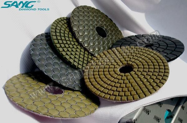 Diamond Flexible Polishing Pad For Marble