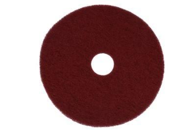 9&quot; Red Fiber Disc Cleaning Polishing Pad with Not Burning The Workpieces for Floor Sanding Grinding Buffing