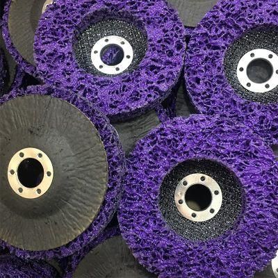 Purple Clean and Strip Disc as Abrasive Auto Tools with Good Grinding Effect for Polishing