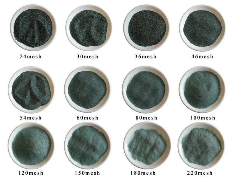 Hot Sale Best Hardness of Green Silicon Carbide for Cutting Jade