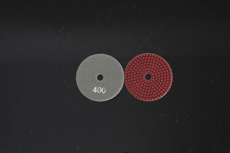 Qifeng Power Tool Diamond 100mm Wet Polishing Pad for Granite Marble Stone