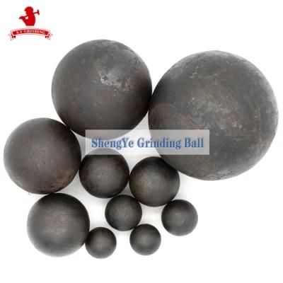 20mm-150mm High Quality Forged Grinding Media Steel Ball Chinese Supplier