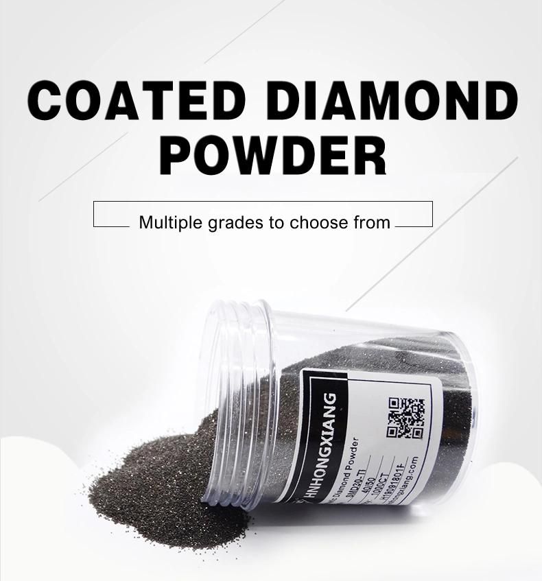 Titanium Coated Synthetic Industrial Diamond Powder Nickle Coated Diamond Powder