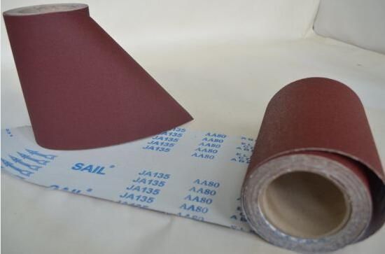 High Grade Machine Use Aluminum Oxide Emery Cloth Ja135