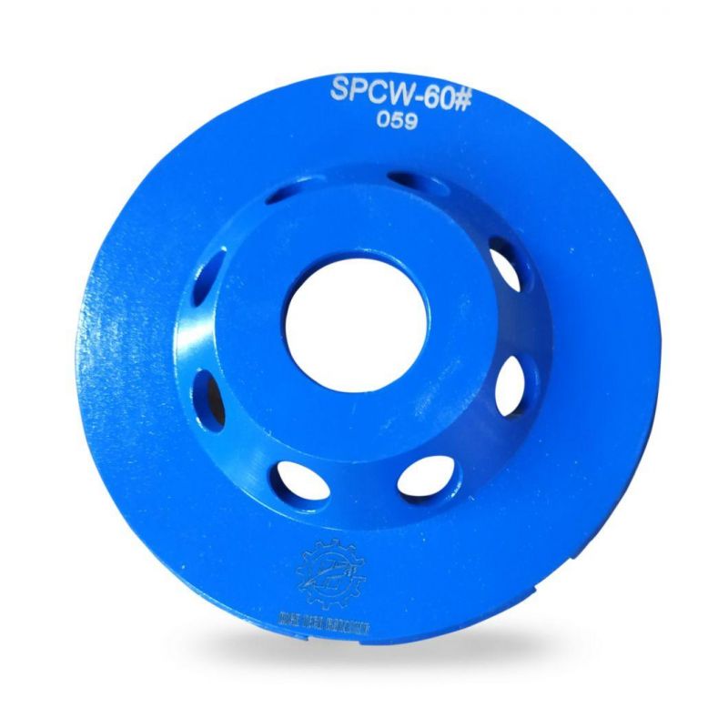 Double-Row Diamond-Cup Grinding-Wheel for Concrete Granite Stone Marble