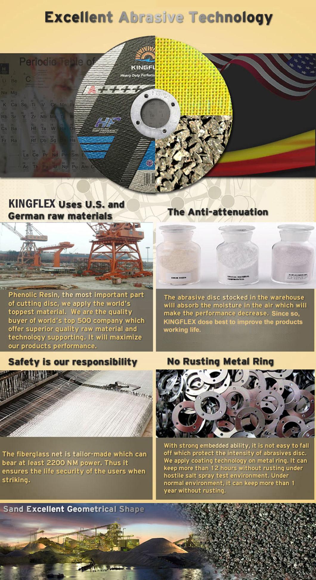 Reinforced Cutting Disc, T41, 125X1.2X22.23mm, for European Market