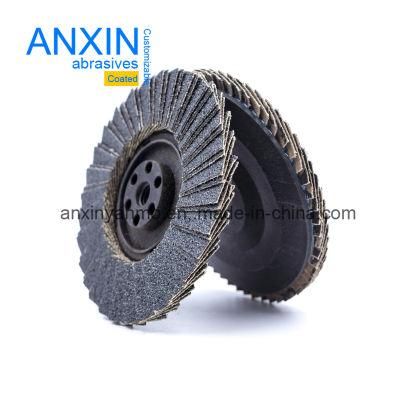 Flap Disc of Nylon Backing with M10 Thread for Japanese Market