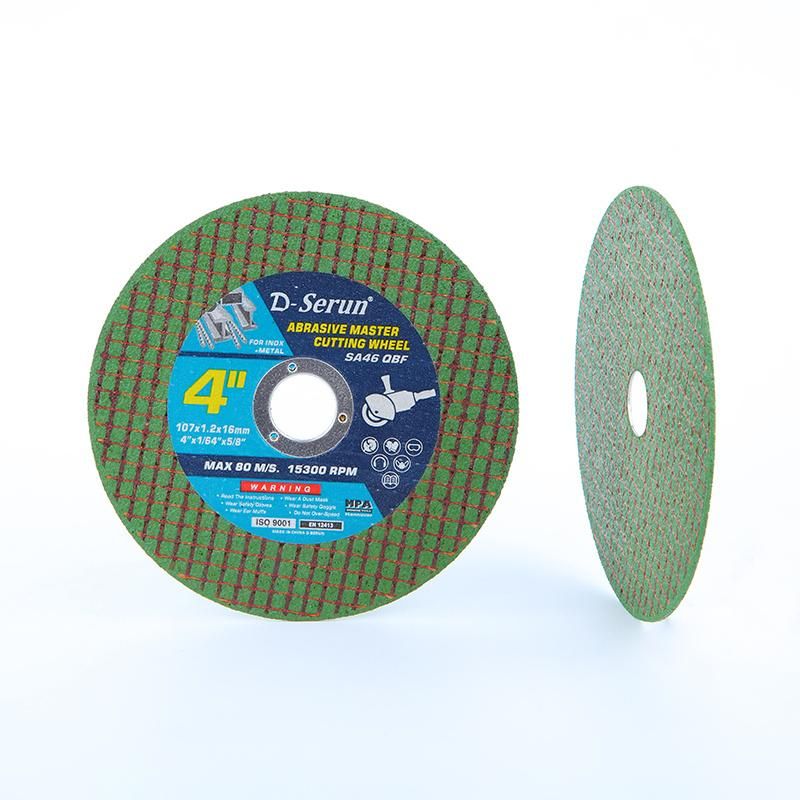 4inch Abrasive Cutting Disc Double Nets High Quality Cutting Wheel