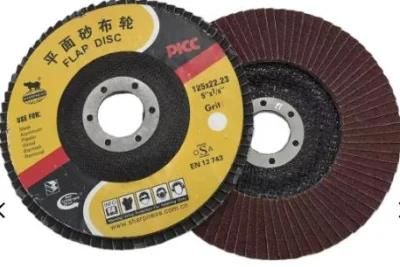 4&quot;X5/8&quot; 100mmx16mm T27 &amp; T29 Aluminium Oxide (ALOX) Flap Discs for Metal