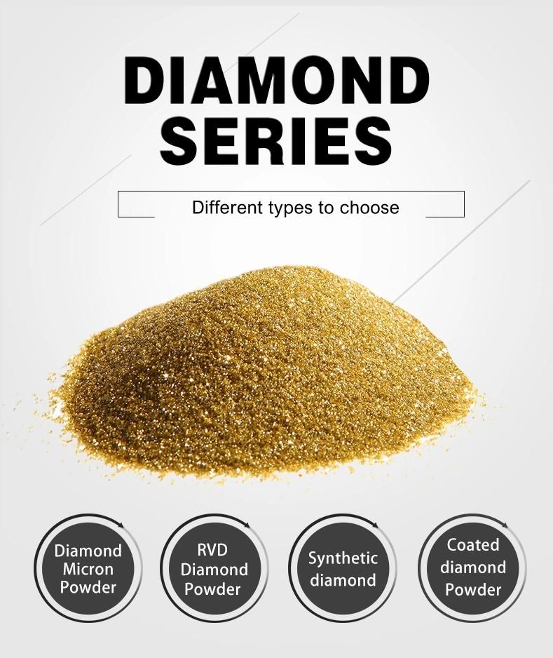 Yellow Rvd Industrial Diamond Micron Powder Synthetic Diamond Powder Rvg