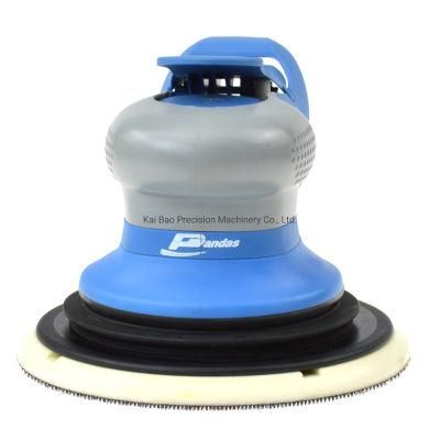 Heavy Duty Professional Air Random Orbital Palm Sander, Dual Action Pneumatic Sanding Tools with Dust Bag