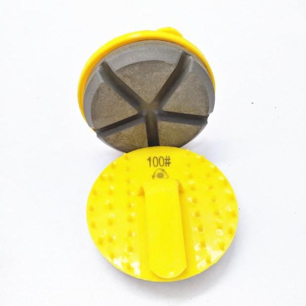 3inch Ceramic Bond Diamond Resin Pad Hand Held Polishing Pucks