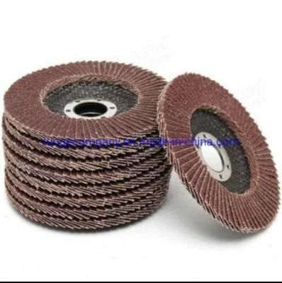 4 Inch 60 Grit Metal Flap Sanding Grinding Discs Wheels for Abrasive Electric Power Tools Accessories