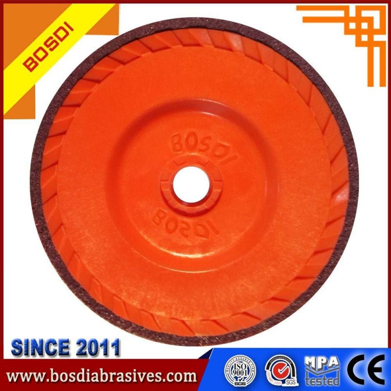 4" Inch Abrasive Nylon Flap Disc/Wheel Polishing for The Magnesium Aluminum Alloy, Magnalium,Titanium Alloy,Stainless Steel,Copper,Tile,Stone,Wood,Cemented Carb